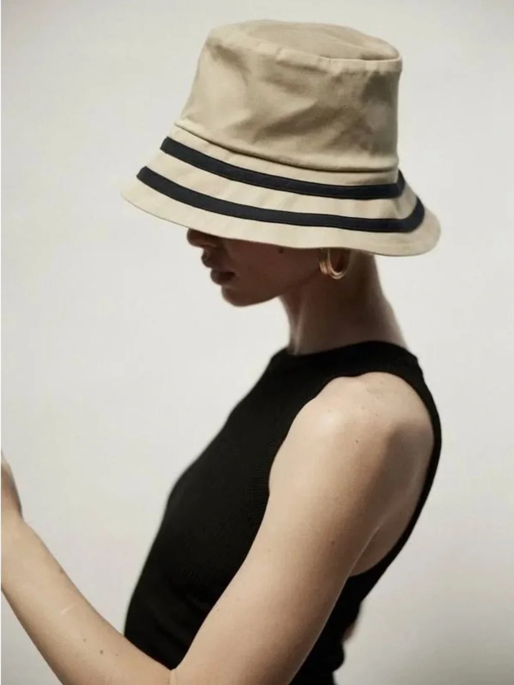 Janessa Leone Colton cotton bucket hat - Picture 8 of 13